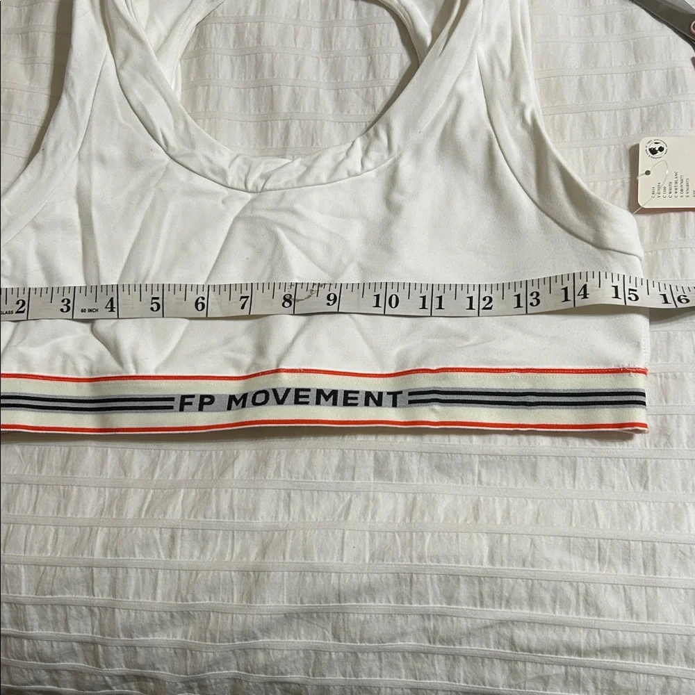 Free People Movement Never Better Ringer Logo Sports. Color white Size L - Picture 7 of 13